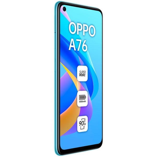 Смартфон ОРРО A76 4/128GB Glowing Blue
