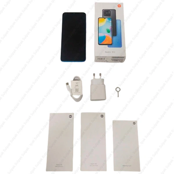 Смартфон Xiaomi Redmi 10C 4/64GB Ocean Blue - фото 12