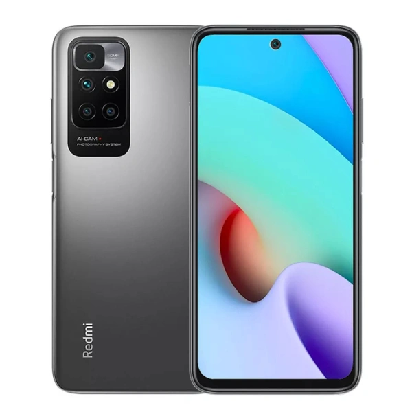 Смартфон Xiaomi Redmi 10 2022 4/64GB Carbon Gray - фото 2