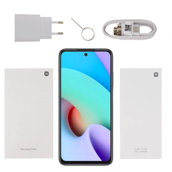 Смартфон Xiaomi Redmi 10 2022 4/64GB Pebble White - фото 13