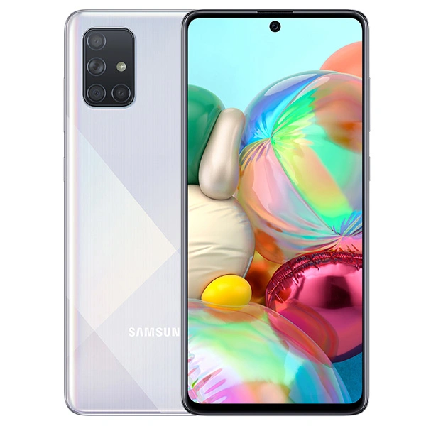 Смартфон Samsung Galaxy A71 Silver (восстановленный)