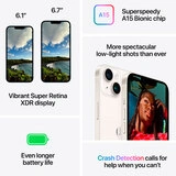 Apple смартфоны iPhone 14 Plus 6/128GB Starlight - фото 9