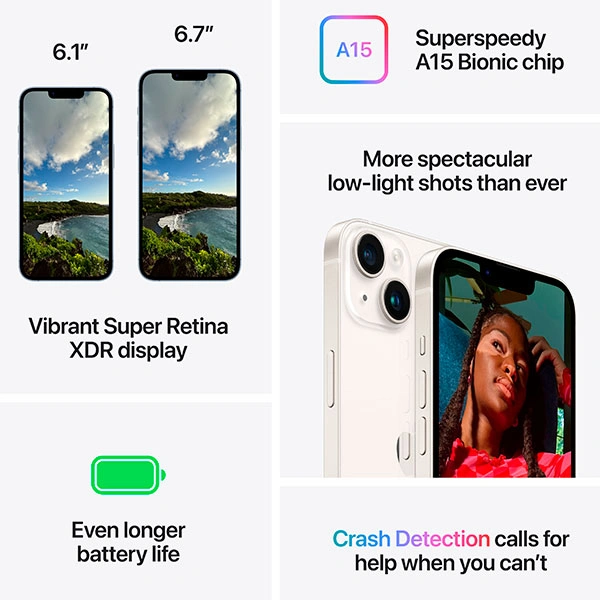 Смартфон Apple iPhone 14 Plus 6/256GB (PRODUCT)RED - фото 9