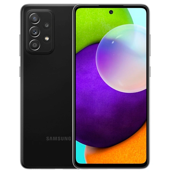 Смартфон Samsung Galaxy A52 128GB black (восстановленный)