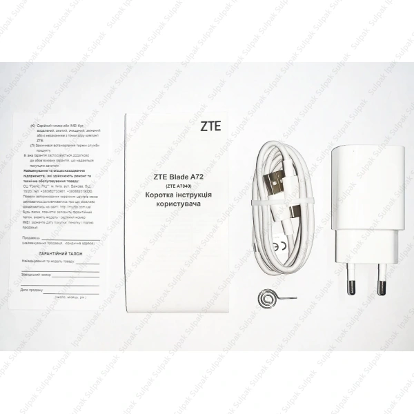 Смартфон ZTE Blade A72 3/64GB Blue - фото 12