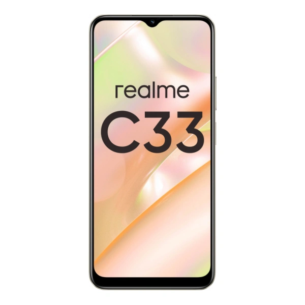 Смартфон Realme C33 4/64GB Gold - фото 3
