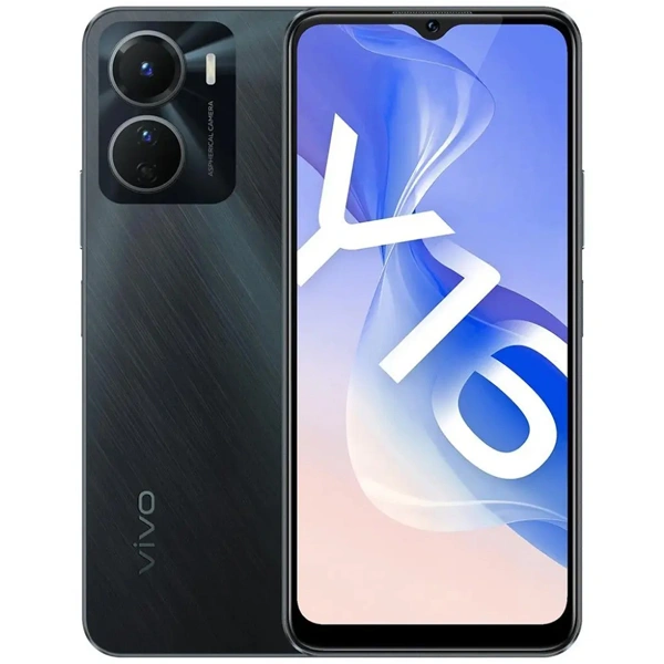 Vivo смартфоны Y16 3/32GB Stellar Black
