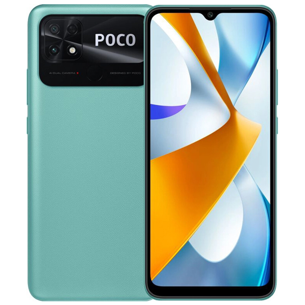 Смартфон Poco C40 4/64GB Coral Green