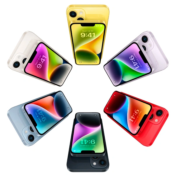 Смартфон Apple iPhone 14 6/128GB Yellow - фото 5