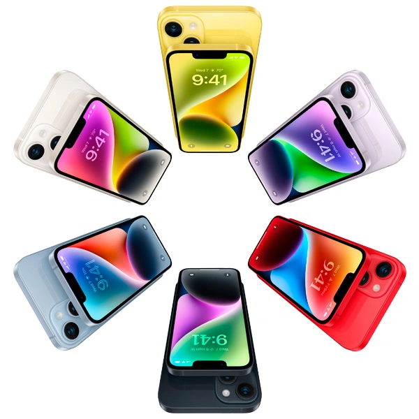 Смартфон Apple iPhone 14 Plus 6/256GB Yellow - фото 5