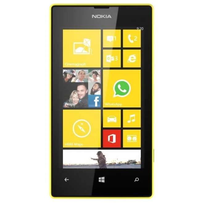 Смартфон Nokia Lumia 520 Yellow