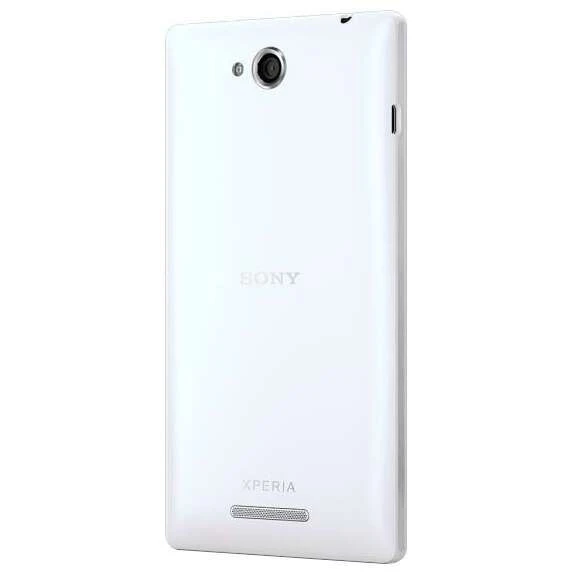 Смартфон Sony Xperia C C2305 White - фото 2