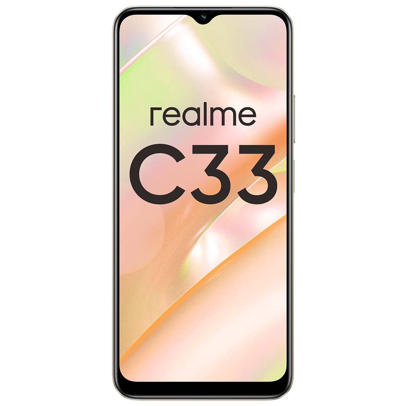 Realme смартфоны C33 4/128Gb Sandy Gold