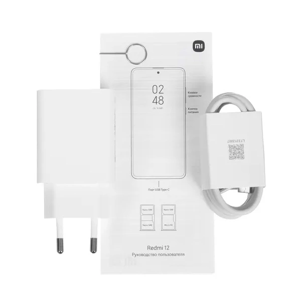 Смартфон Xiaomi Redmi 12 4/128GB Polar Silver - фото 6