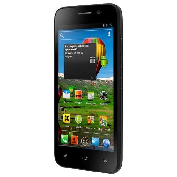 Смартфон Fly IQ 446 Magic Black - фото 3