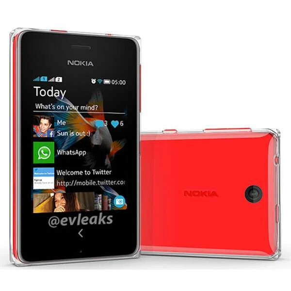 Смартфон Nokia Asha 500 DS RM-934 (Red)