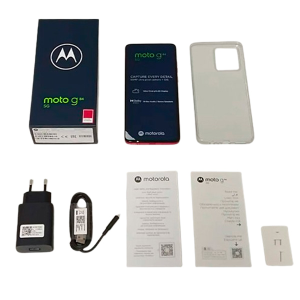 Смартфон Motorola G84 5G 12/256GB Viva Magenta