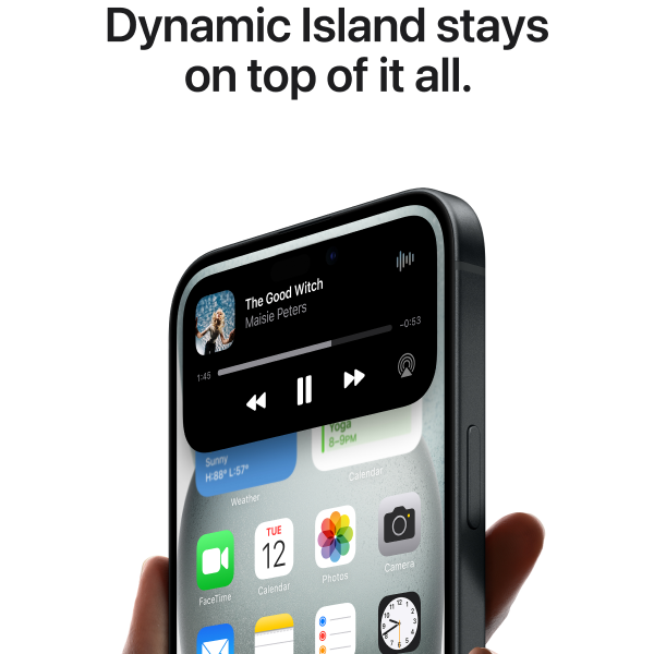 Apple смартфоны iPhone 15 6/128GB Black - фото 7