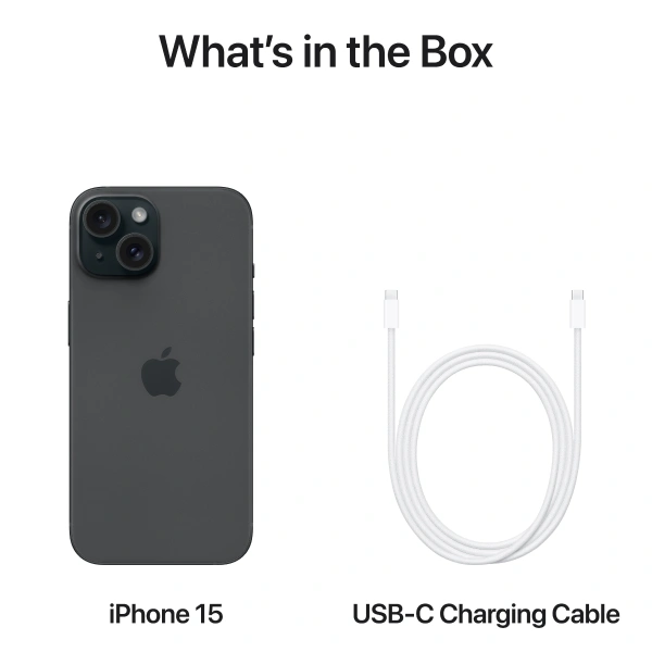 Смартфон Apple iPhone 15 6/512GB Black - фото 9