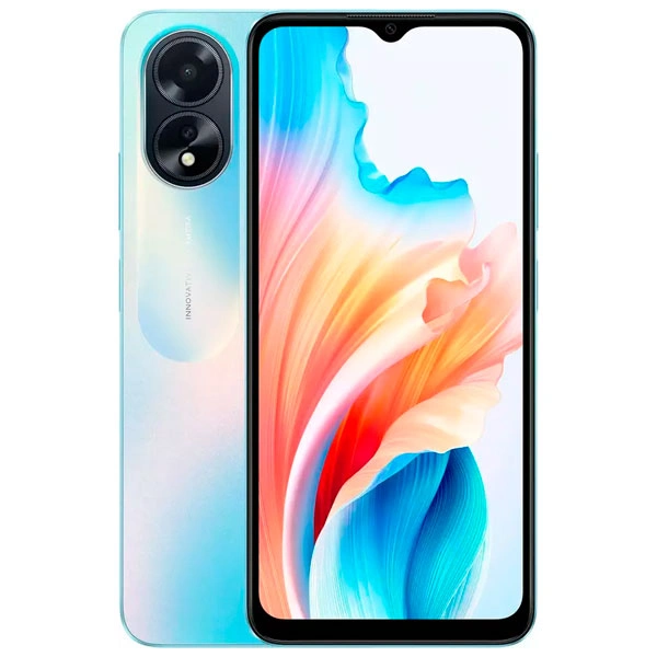 Смартфон ОРРО A18 4/128GB Glowing Blue
