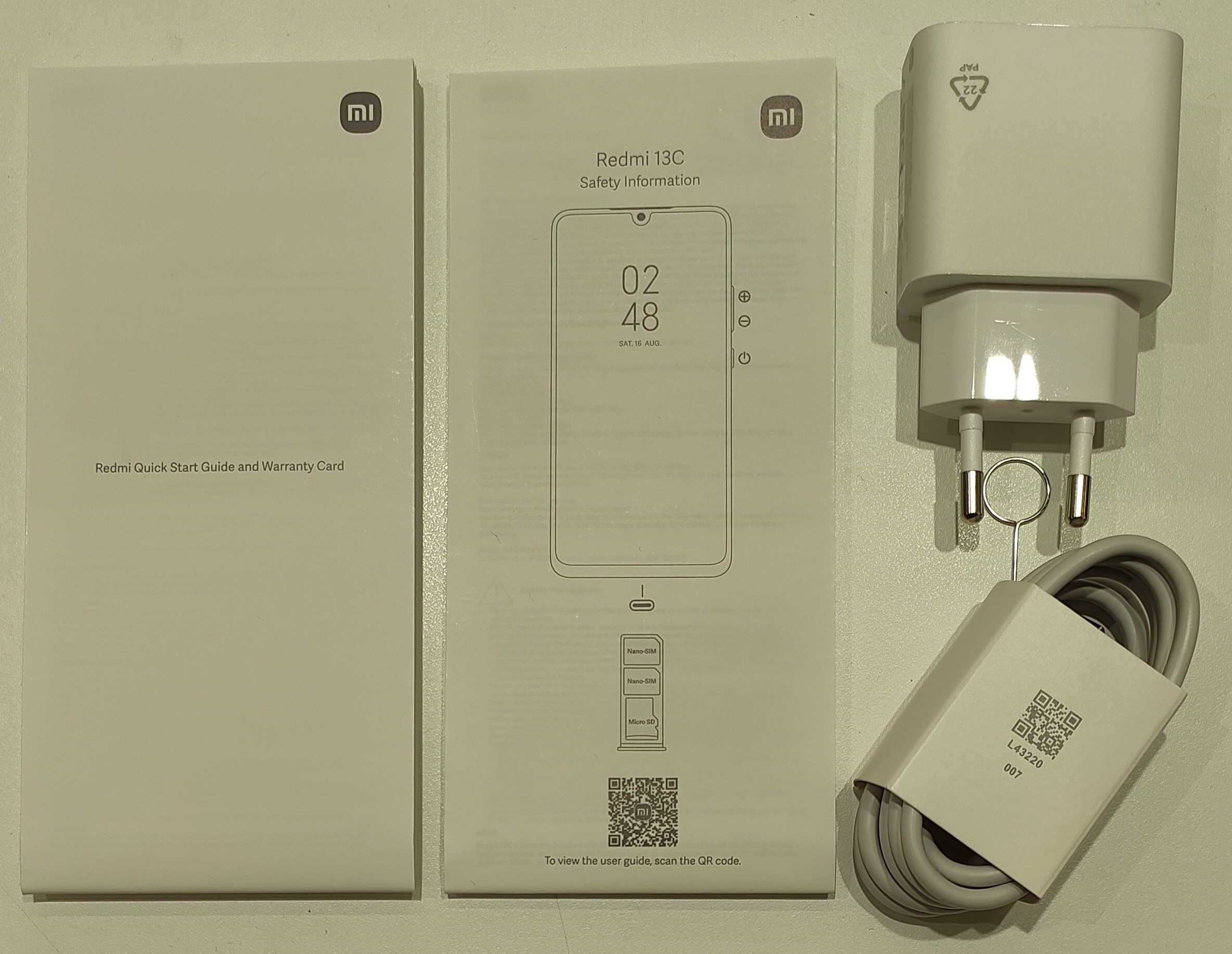 Смартфон Xiaomi Redmi 13C 6/128 Glacier White
