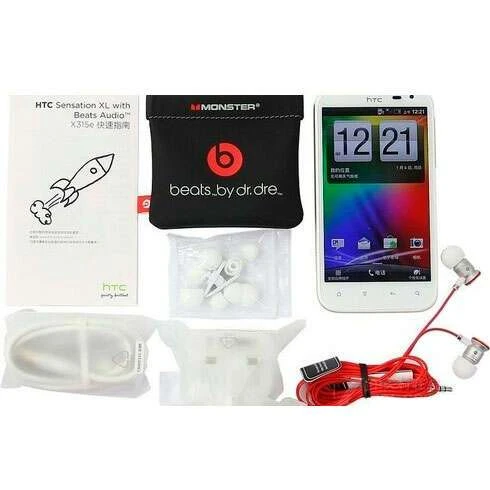 Смартфон HTC Sensation XL Beats Audio X315e white - фото 3