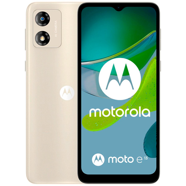 Motorola смартфоны E13 2/64GB Creamy White