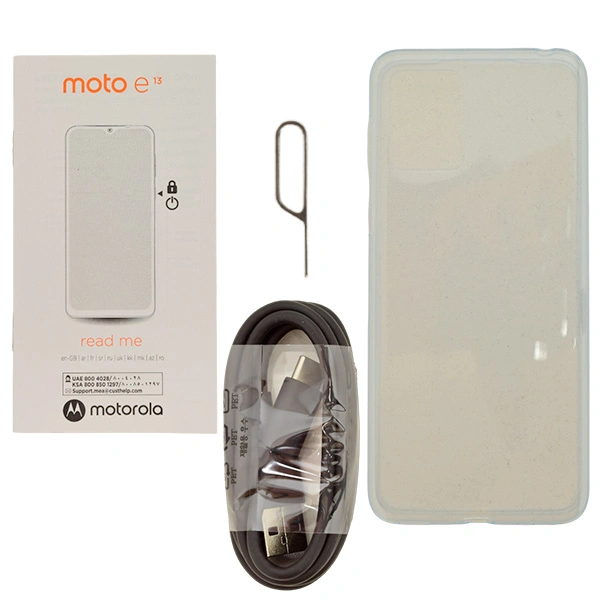 Смартфон Motorola E13 2/64GB Creamy White - фото 10