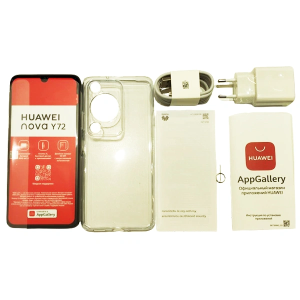 Смартфон HUAWEI nova Y72 8/256 GB Green - фото 10