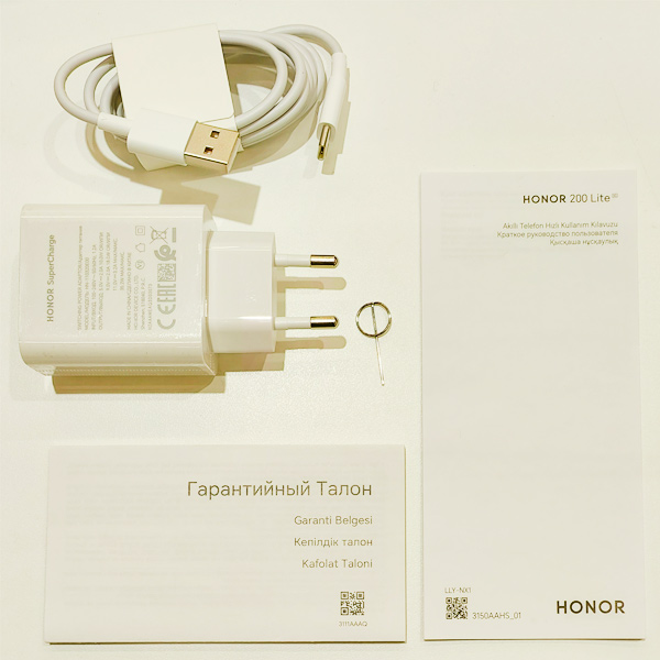 Смартфон Honor 200 Lite 8/256GB Midnight Black - фото 12