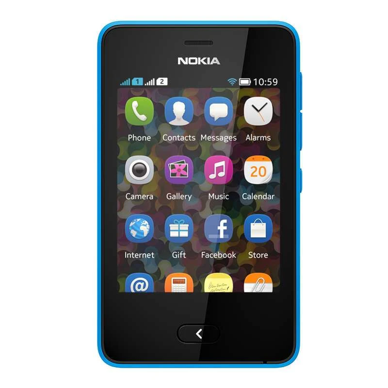 Смартфон Nokia Asha 501 Cyan