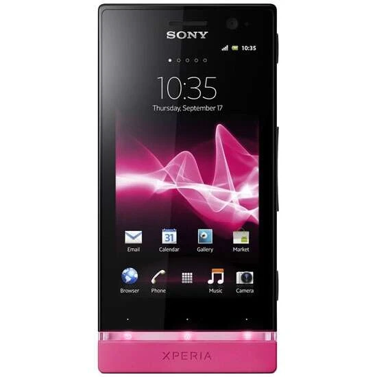 Смартфон Sony Xperia U ST25i Black/Pink