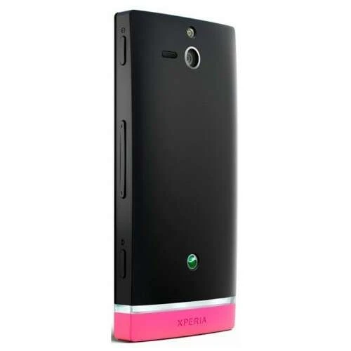 Смартфон Sony Xperia U ST25i Black/Pink - фото 2