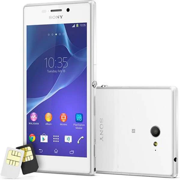 Смартфон Sony Xperia M2 Dual (D2302) White