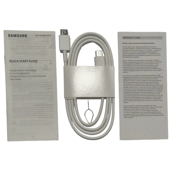 Смартфон Samsung Galaxy M15 5G 6/128GB Dark blue - фото 10