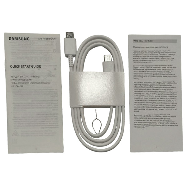 Смартфон Samsung Galaxy M15 5G 6/128GB Gray - фото 10