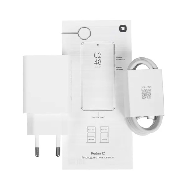 Смартфон Xiaomi Redmi 12 8/256GB Polar Silver (восстановленный) - фото 6