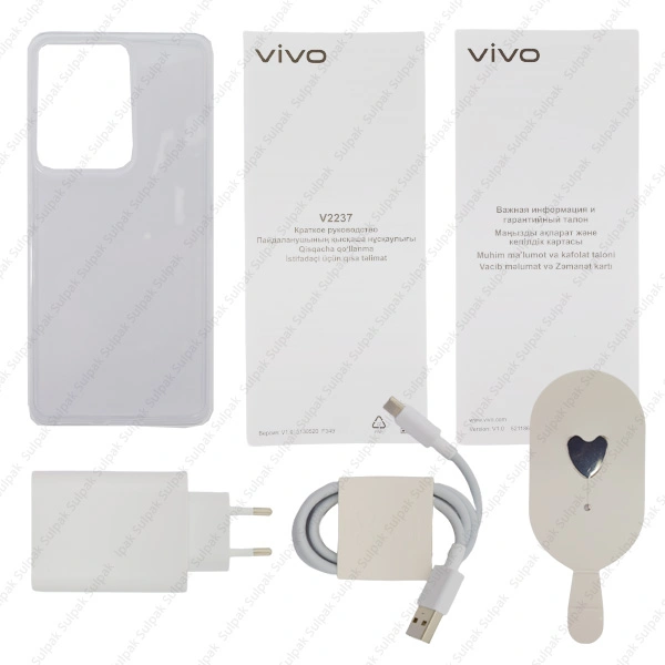 Смартфон Vivo V27e 8/256GB Glory Black (восстановленный) - фото 7