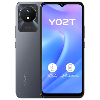 Смартфон Vivo Y02t 4/128GB Cosmic Grey (восстановленный)
