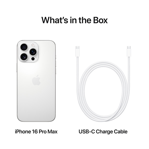 Смартфон Apple iPhone 16 Pro Max 8/512GB White Titanium - фото 9 | sulpak.kg Смартфон Apple iPhone 16 Pro Max 8/512GB White Titanium - фото 9