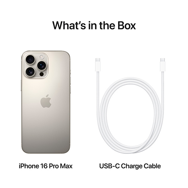 Смартфон Apple iPhone 16 Pro Max 8/256GB Natural Titanium - фото 9 | sulpak.kg Смартфон Apple iPhone 16 Pro Max 8/256GB Natural Titanium - фото 9