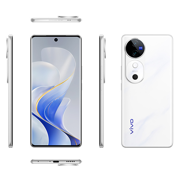 Смартфоны Vivo V40 12/256GB Moonlight White - фото 6