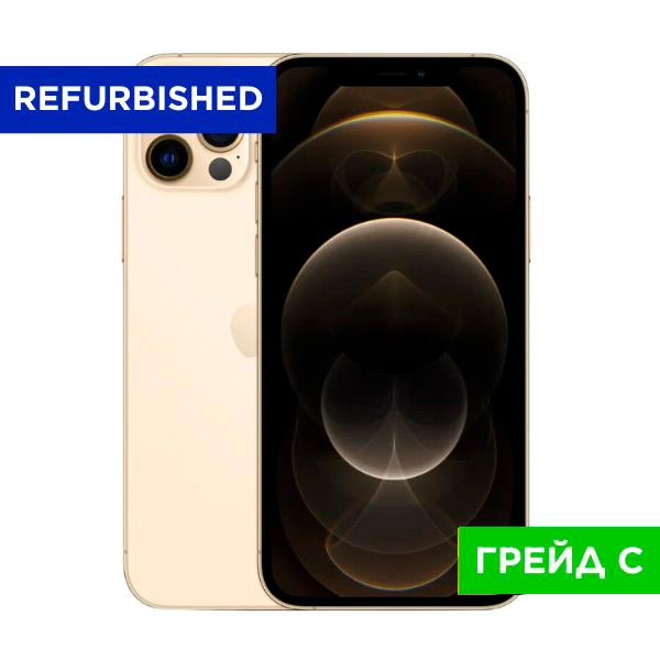 Apple смартфоны iPhone 12 Pro 128 GB Gold Refurbished GRADE C