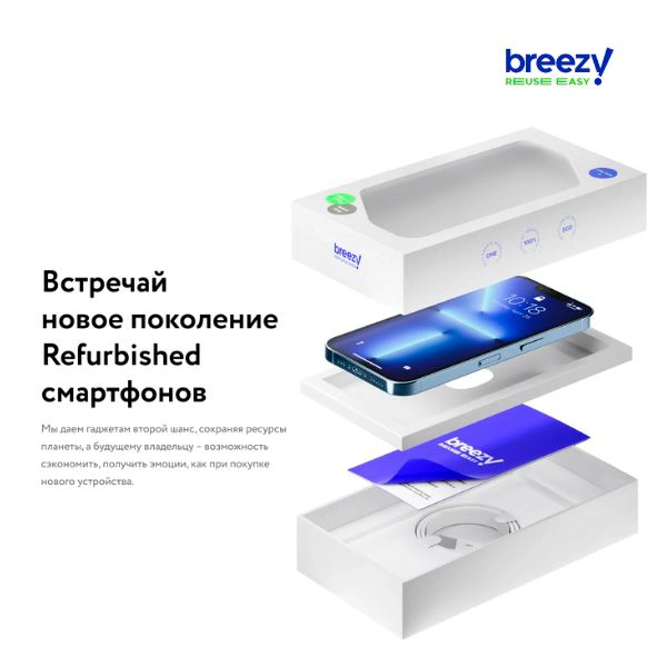 Apple Смартфон iPhone 12 64 GB White Refurbished GRADE A - фото 2