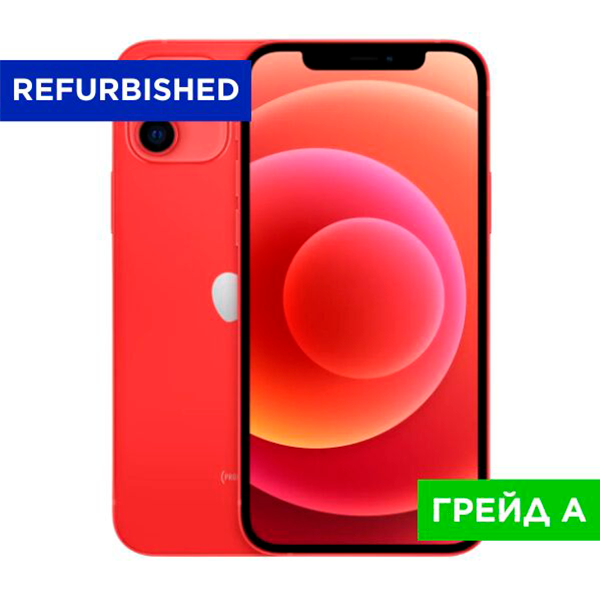 Apple Смартфоны iPhone 12 64 GB Red Refurbished GRADE A
