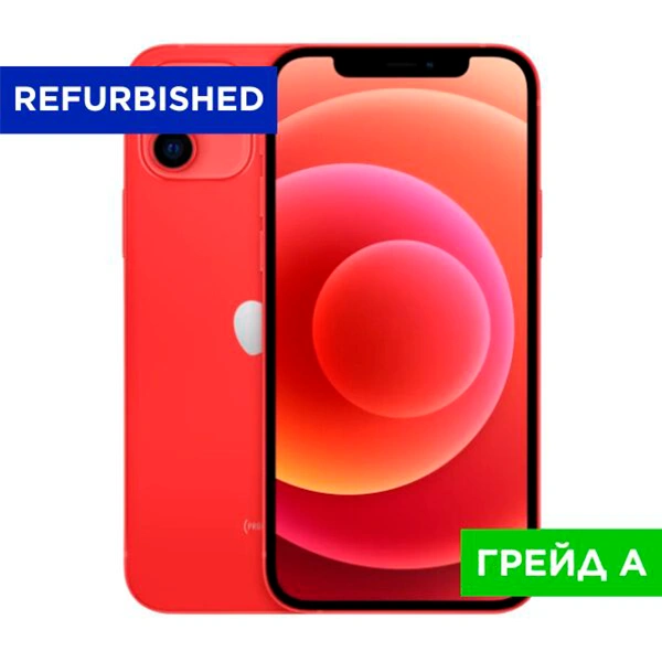 Apple Смартфоны iPhone 12 64 GB Red Refurbished GRADE A