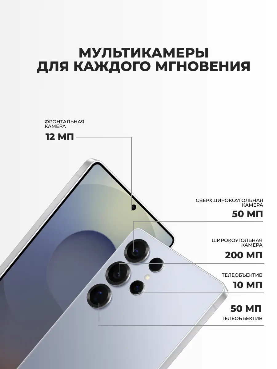 Samsung смартфоны Galaxy S25 Ultra 12/256GB Titanium Silverblue - фото 5