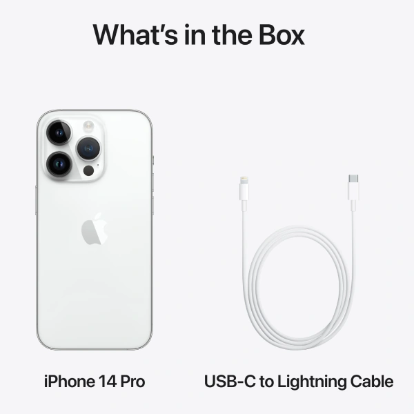 Смартфон Apple iPhone 14 Pro 6/128GB Silver (Demo) - фото 8