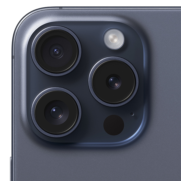 Смартфон Apple iPhone 15 Pro 8/128GB Blue Titanium (Demo) - фото 4