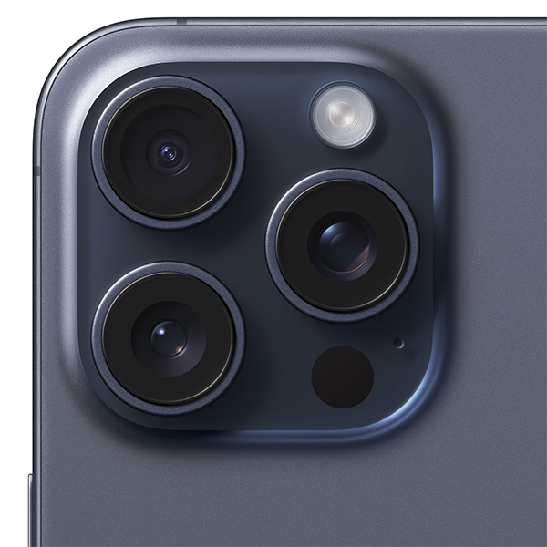 Смартфон Apple iPhone 15 Pro Max 8/256GB Blue Titanium - фото 5